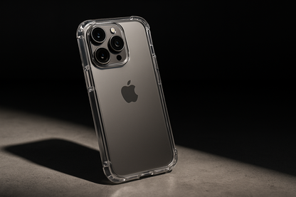 Funda Silicona Ultra-Fina Transparente para iPhone 7 al 16 / SE / Mini / Pro / Max