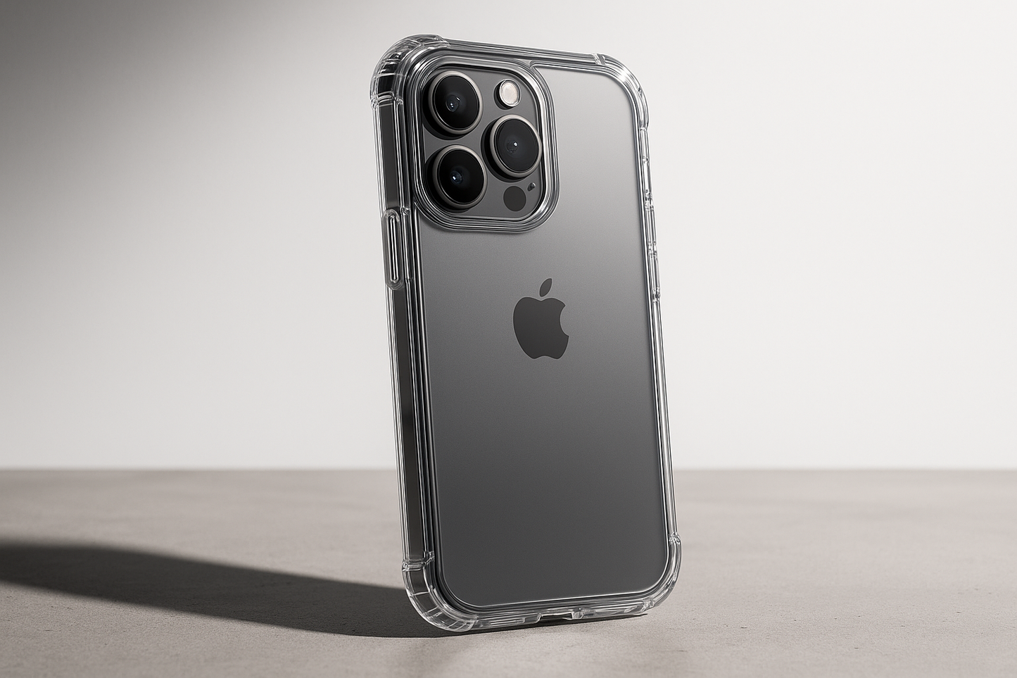 Funda Silicona Ultra-Fina Transparente para iPhone 7 al 16 / SE / Mini / Pro / Max